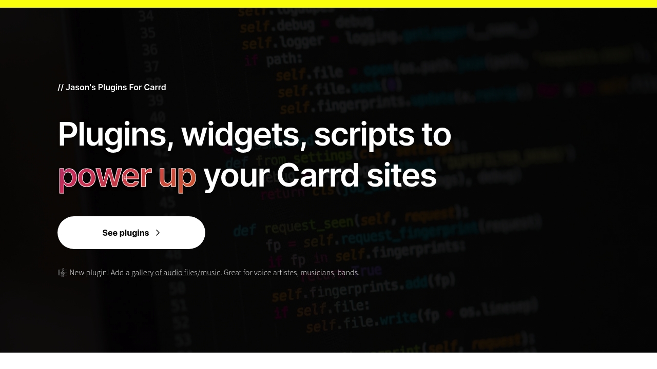 Jason's Plugins screenshot