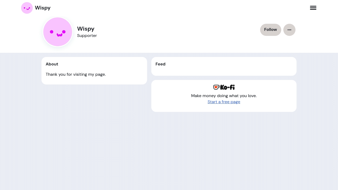 Wispy - Browser-Themed Carrd Templates screenshot
